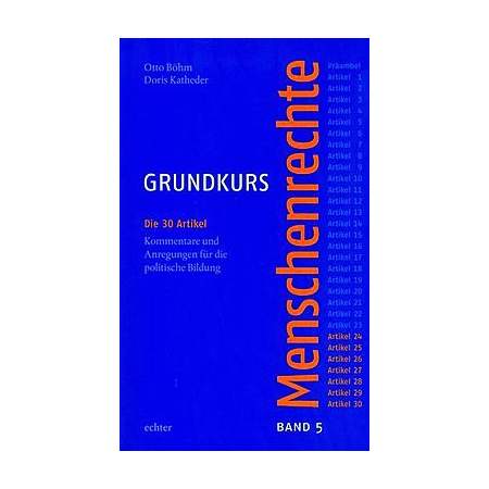 Grundkurs Menschenrechte - Band 5