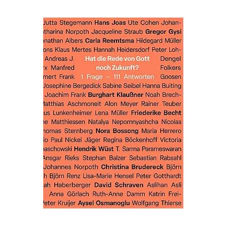 Hat die Rede von Gott noch Zukunft? 